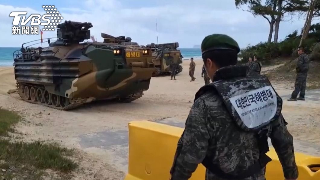獨/美韓墨聯軍兩棲演訓!跳島戰術以陸制海 火力鎖中共