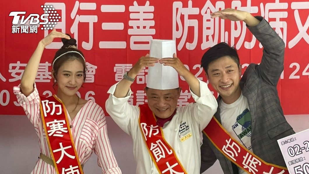 宋婭彤（左起）、阿基師與游嵥彥律師是同門師兄妹。（圖／謝佩樺攝）