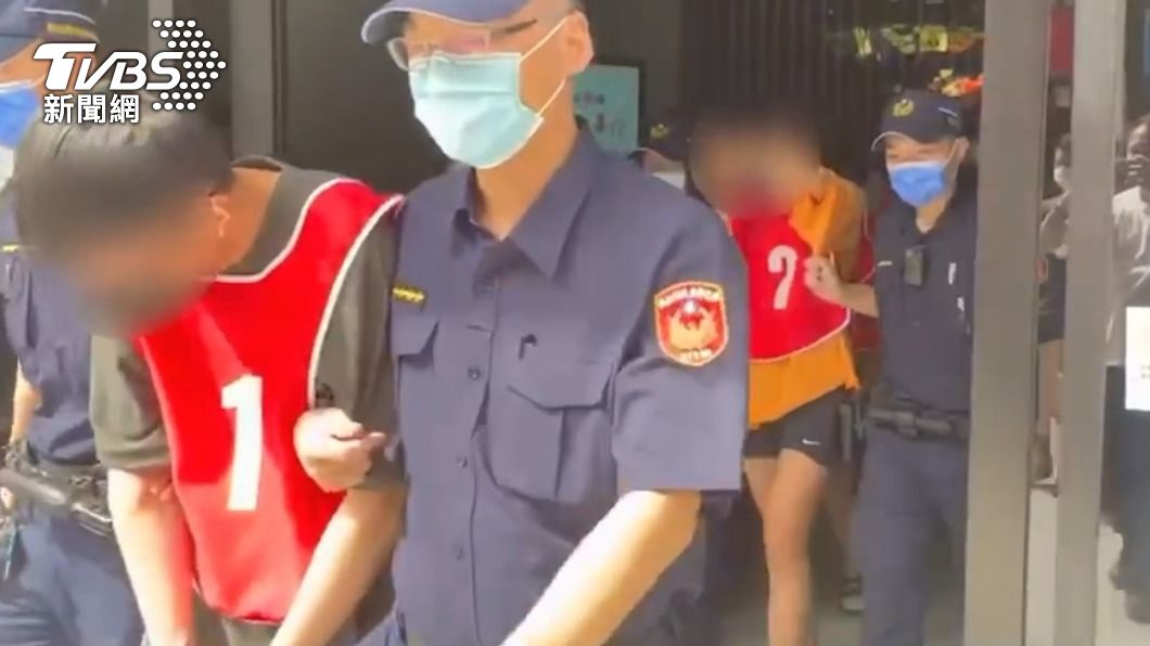 4名犯嫌被警方逮捕。（圖／TVBS）