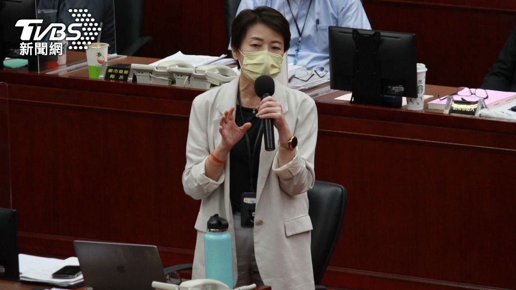 台北市副市長黃珊珊。(圖/TVBS)