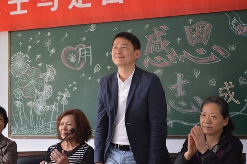 林逢春懷著行善理念,帶領宏將傳媒「全員公益」,願在媒體產業中做拋磚引玉的台灣企業。圖/宏將傳媒提供