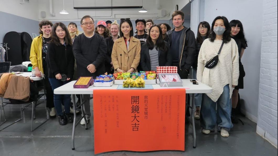 《我的天堂城市》開鏡照片。(圖/力揚電影、滿滿額娛樂提供)