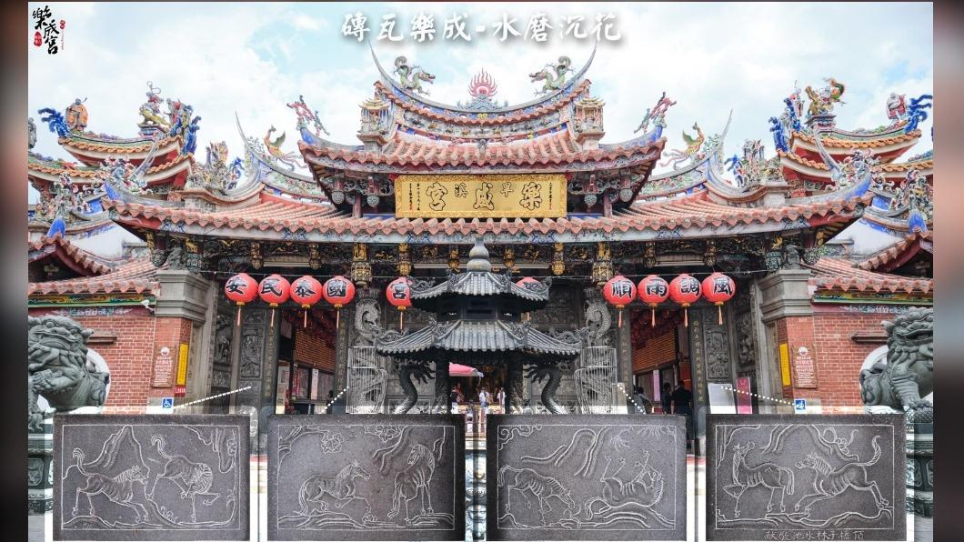 台中有名的月老廟-樂成宮。(圖/翻攝自台中樂成宮旱溪媽祖廟臉書)