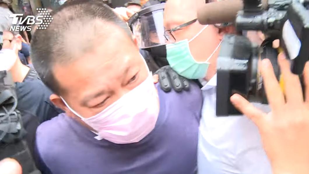 李嫌被捕時態度冷血。(圖/TVBS)