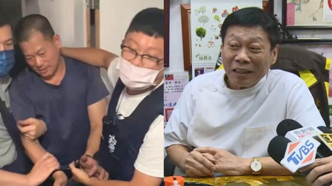 高大成狠嗆槍手「智商低」。(圖/翻攝自記者爆料網、TVBS資料畫面)
