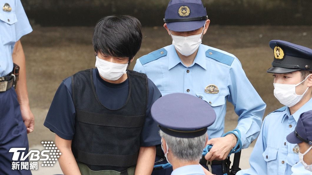 槍殺安倍兇手山上徹也。(圖/達志影像美聯社)