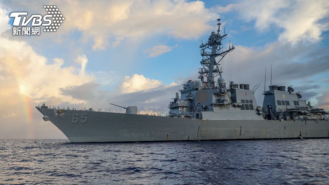 這次的行動是美國海軍單週內2度進入南海地區。(圖/達志影像美聯社)
