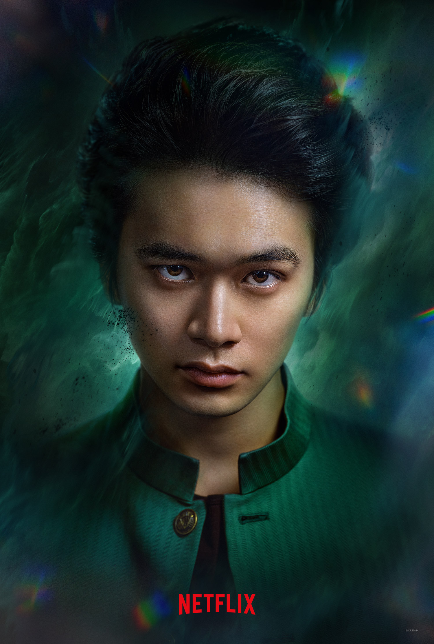 北村匠海飾演「浦飯幽助」。(圖/Netflix提供)