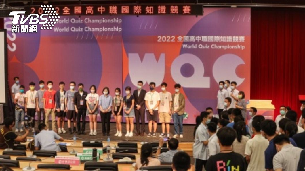 民進黨辦國際知識競賽　蔡英文佩服參賽者：我好幾題答錯