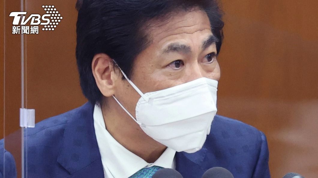 日本前厚生勞動大臣田村憲久。(圖/達志影像美聯社)