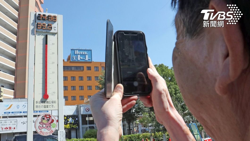 日本從6月開始多地測得連日高溫天氣。（圖／達志影像美聯社）