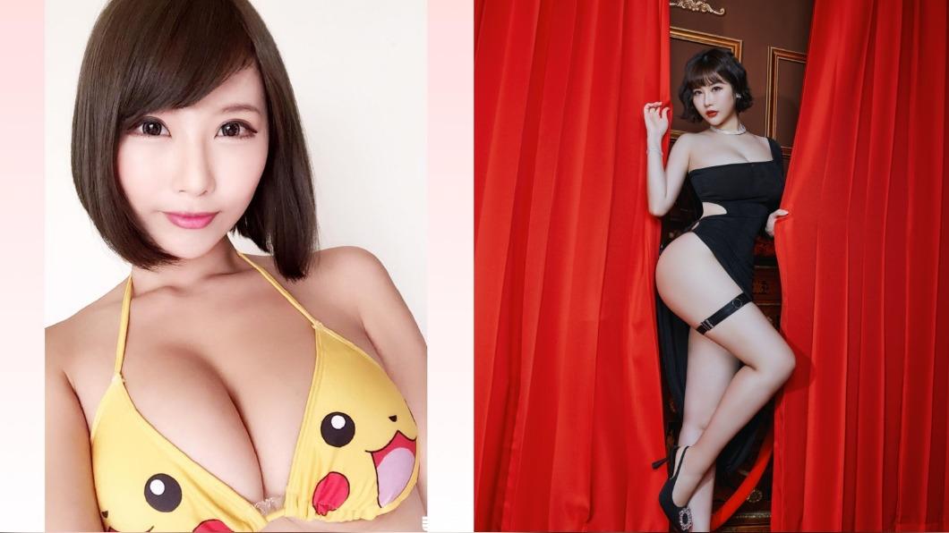 JKF女郎希維亞拍雜誌。（圖／JKF提供）