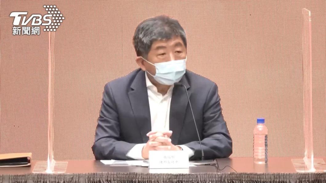 陳時中參選台北市長。(圖/TVBS)