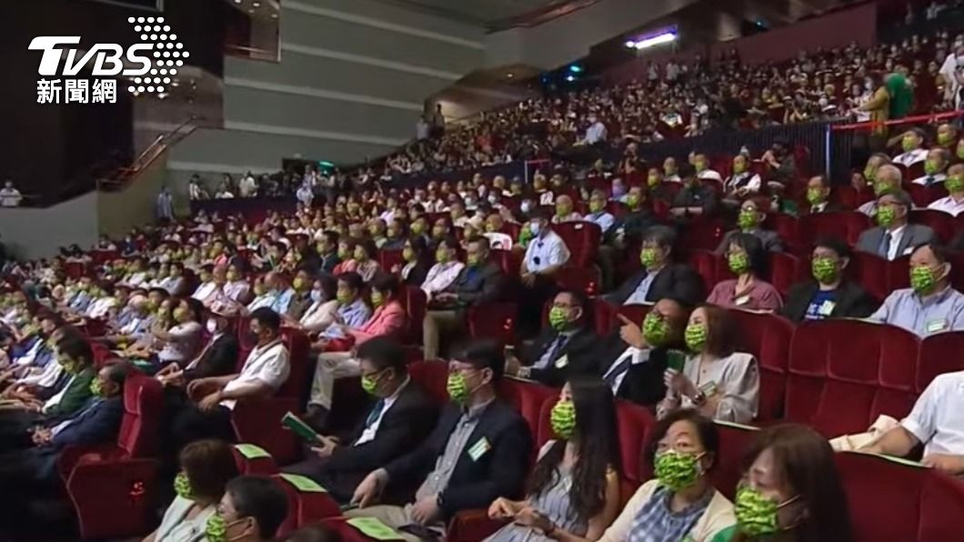 民進黨全代會。（圖／TVBS）