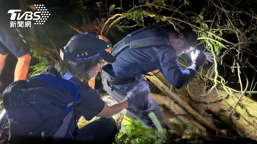 全裸卡北宜旁2百米山谷大樹下 男失蹤4日奇蹟尋獲無傷