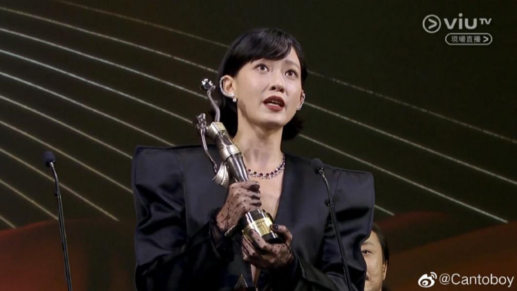 香港金像獎／廖子妤《梅艷芳》奪女配角　詮釋梅愛芳動容台上擒淚