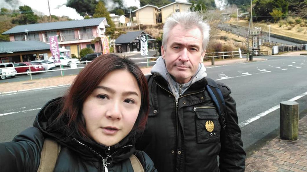 林鳳英與丈夫結婚10年，感情依舊甜蜜。（圖／翻攝自林鳳英臉書）