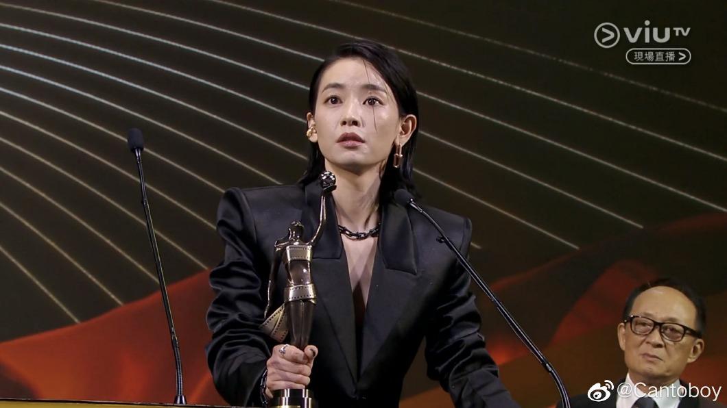 香港金像獎／劉雅瑟擊敗鞏俐、吳君如奪影后　感謝香港電影給機會