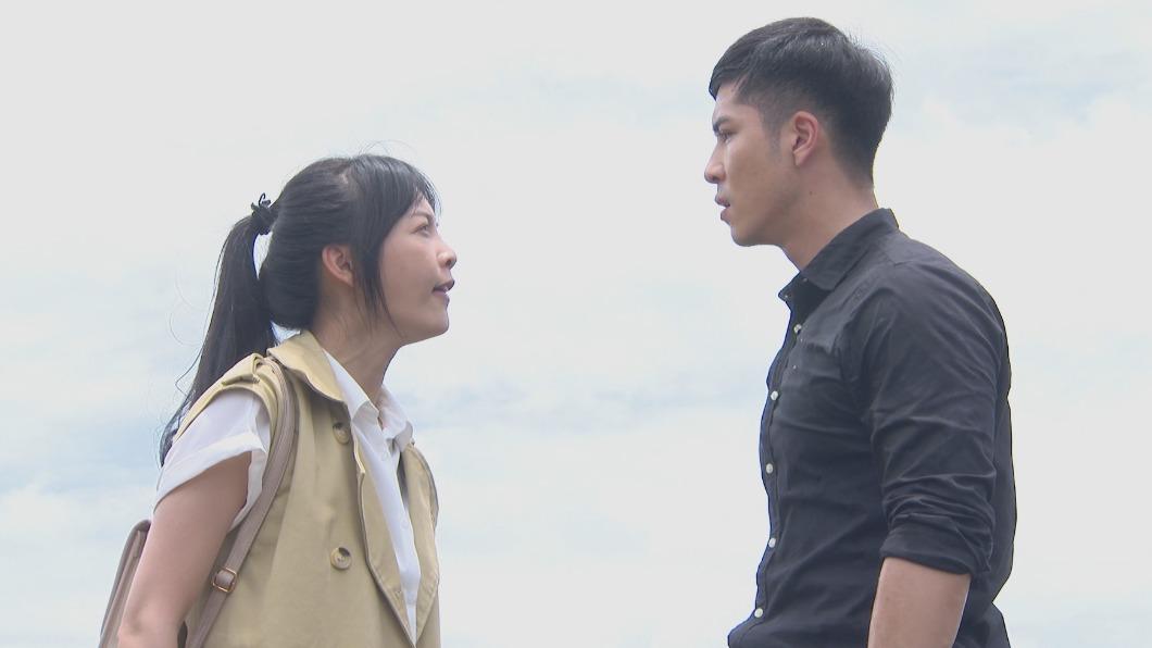 何蓓蓓（左）找李銘叡把事情說清楚。（圖／台視提供）