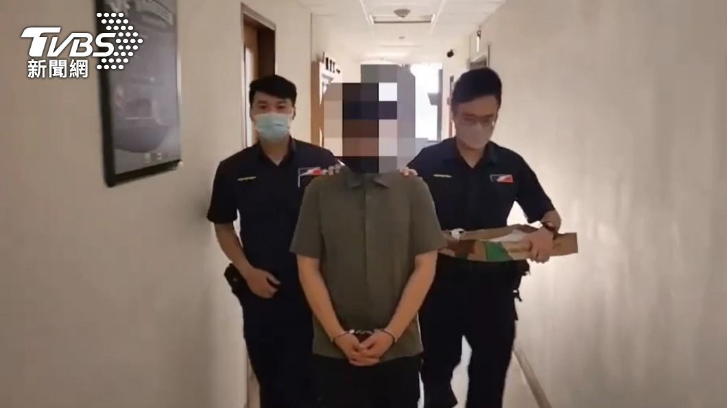 黃姓車手被警方移送法辦。（圖／TVBS）