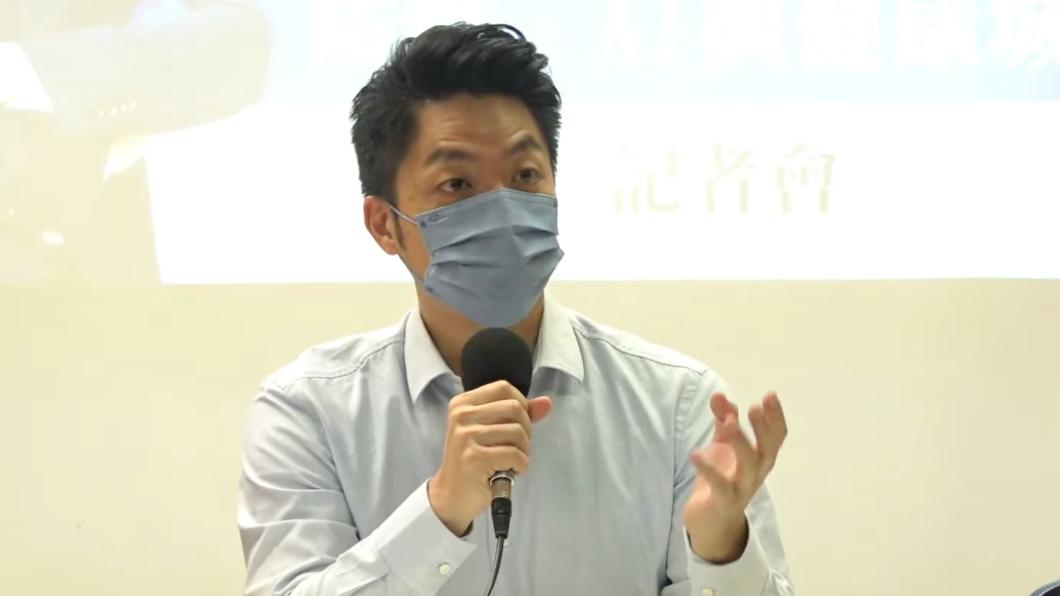 台北市長參選人蔣萬安。(圖/翻攝國民黨直播)