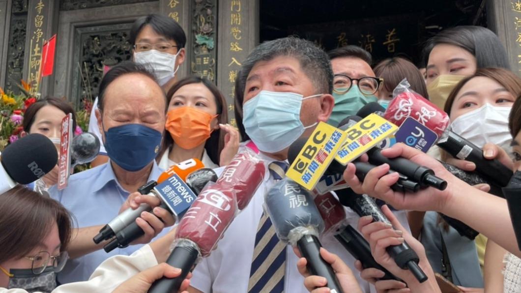 民進黨台北市長參選人陳時中。(圖/陳時中競辦提供)