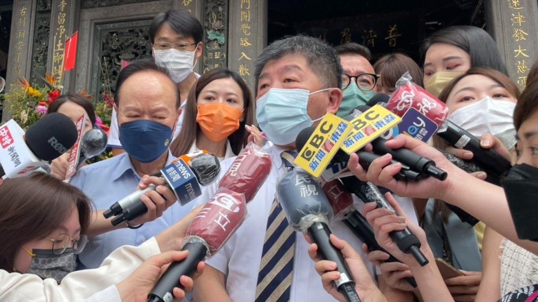 赴萬華龍山寺遇鬧場 陳時中:「我必須誠摯道歉」