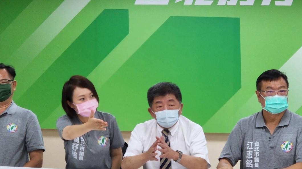 首次拜會議會民進黨團 陳時中:進軍北市府非常有信心
