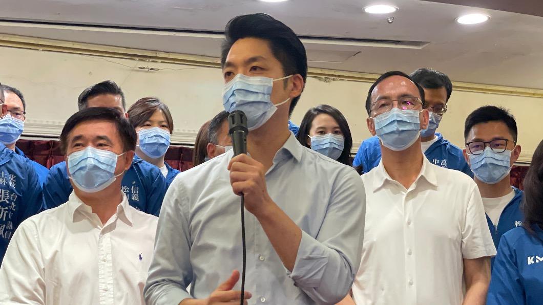 國民黨台北市長參選人蔣萬安。（圖／TVBS）