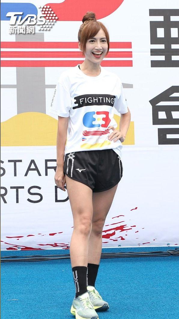 35歲的翁滋蔓氣色極佳。（圖／黃城碩攝）