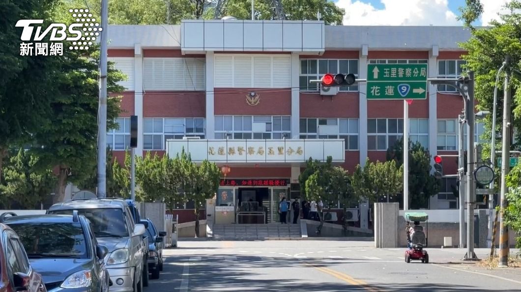 花蓮縣警察局玉里分局。（圖／TVBS）