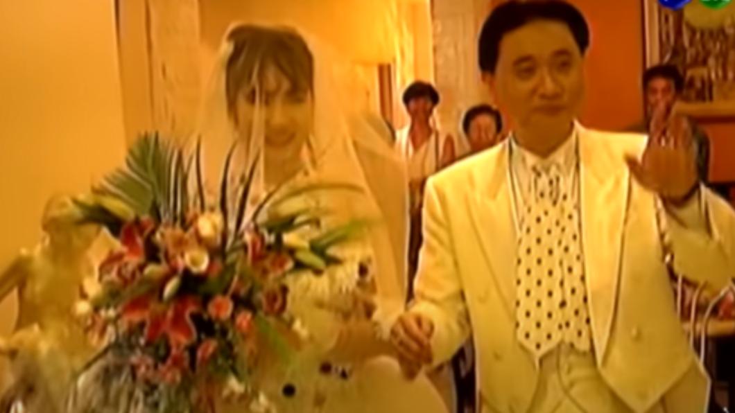 邰智源當年結婚影片流出。（圖／翻攝自華視懷舊頻道YouTube）