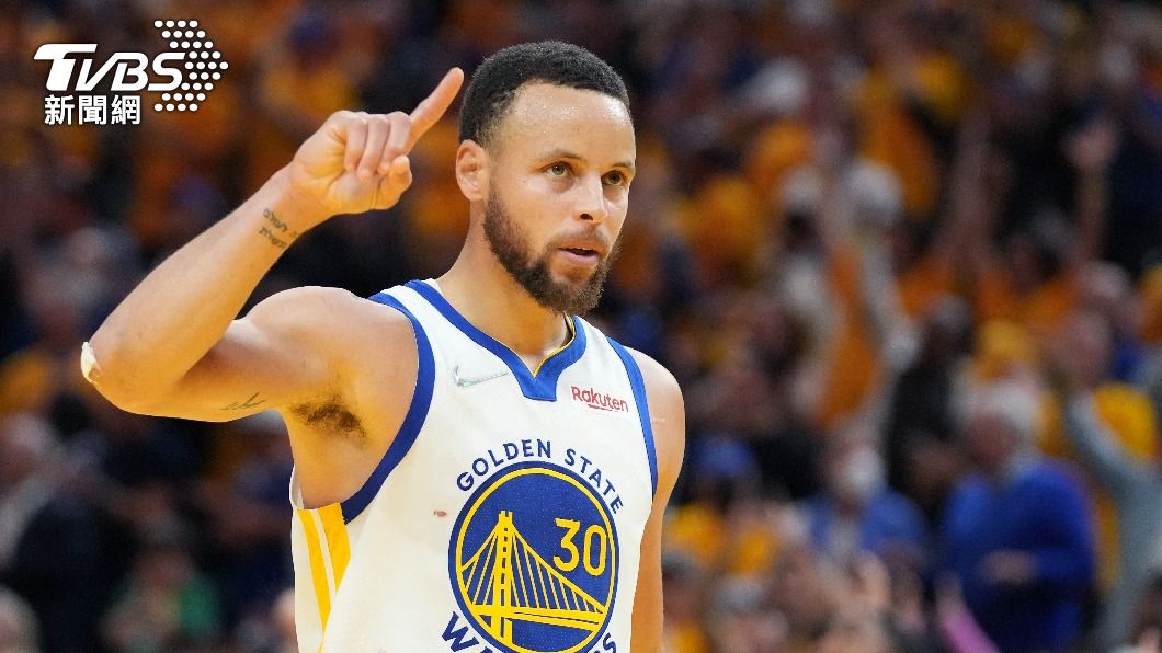 NBA球星柯瑞。(圖/達志影像路透社)