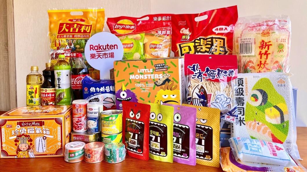 樂天購物推出箱購普渡5折起。(圖/樂天提供)