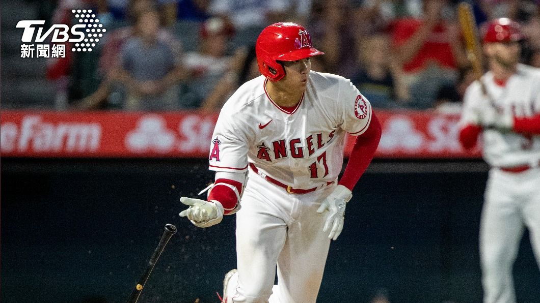 大谷翔平本季打擊手感依舊火燙。（圖／達志影像美聯社）