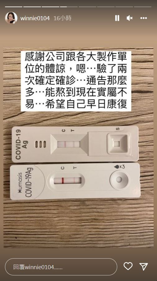 何妤玟染疫後第一件事想的是給女兒買玩具。(圖/翻攝自何妤玟IG)