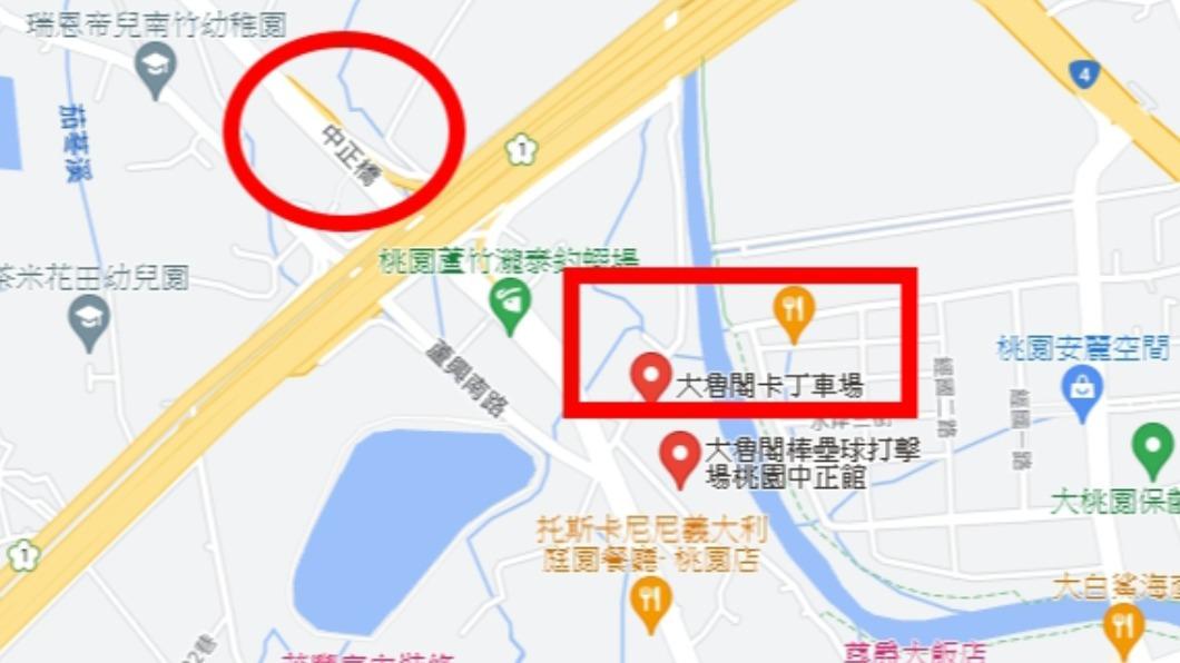 林志穎車禍地點距離兒子常去的卡丁車場非常近。(圖/翻攝google map)