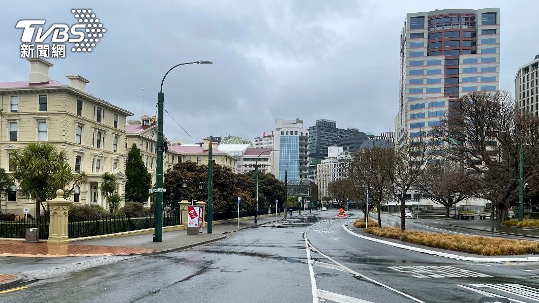 紐西蘭過去實施清零政策,為防堵病毒擴散實施封城。(圖/達志影像美聯社)