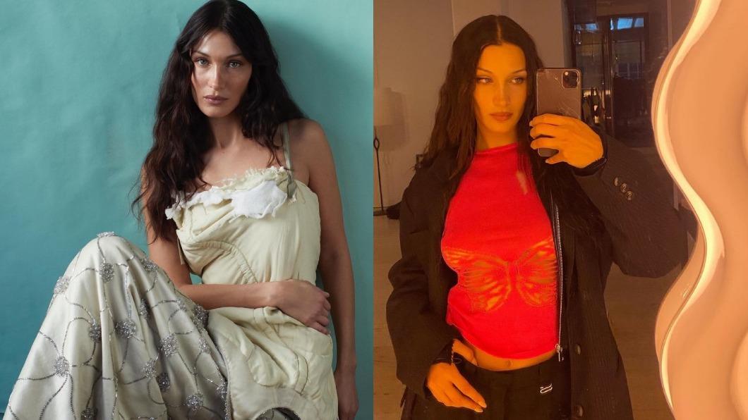 超模Bella Hadid排名第9。(圖/翻攝自IG@bellahadid)