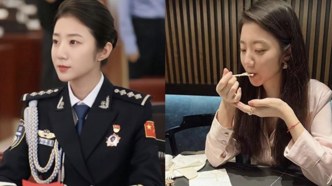 疑似美女警花張津瑜的不雅影片在網路上遭瘋傳。（圖／翻攝自推特）