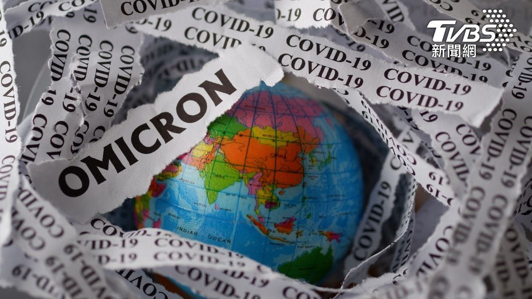 Omicron病毒肆虐全球。（示意圖／shutterstock達志影像）