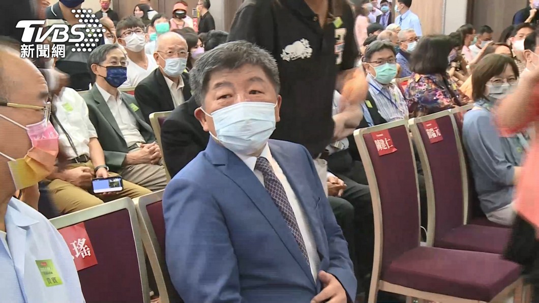 民進黨台北市長參選人陳時中（圖／TVBS）