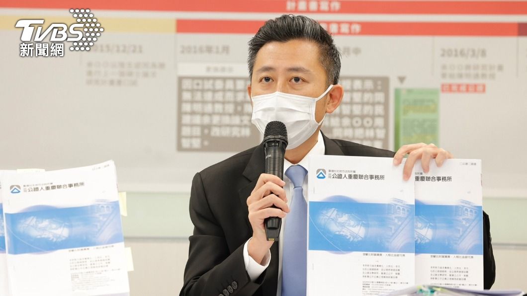 林智堅論文風波持續延燒。(圖/林智堅辦公室提供)