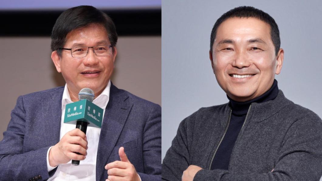 民進黨新北市長參選人林佳龍(左)、新北市長侯友宜(右)。(圖/翻攝自林佳龍、侯友宜臉書)
