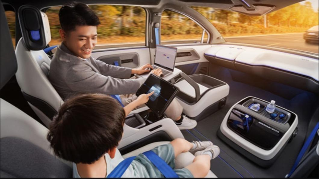 Apollo RT6共有38個感應裝置，搭配超級運算處理器，成就Level 4自駕系統。（圖／翻攝自Baidu官網）
