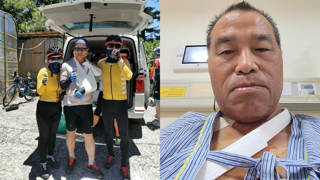 葉匡時摔車骨折　柯志恩：沒差！他用腦袋打選戰