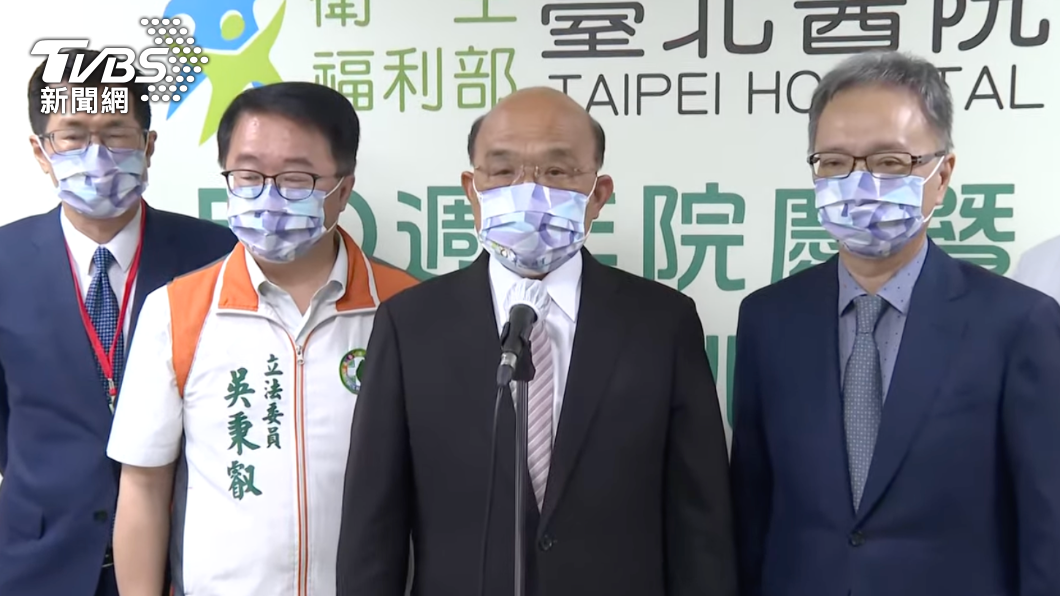 行政院長蘇貞昌。(圖/TVBS)