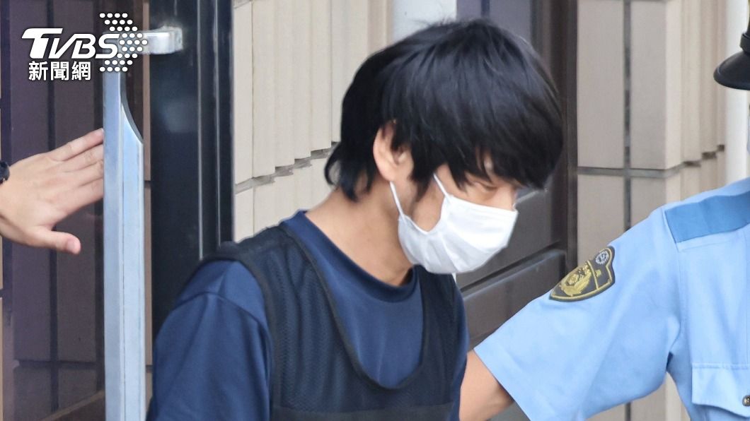 槍擊安倍兇嫌山上徹也。(圖/達志影像美聯社)