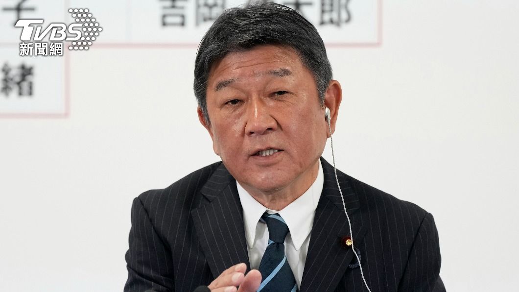 自民黨幹事長茂木敏充。(圖/達志影像美聯社)