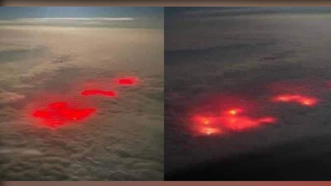 機師飛越大西洋直擊「神秘紅光」 網驚:異世界入口?